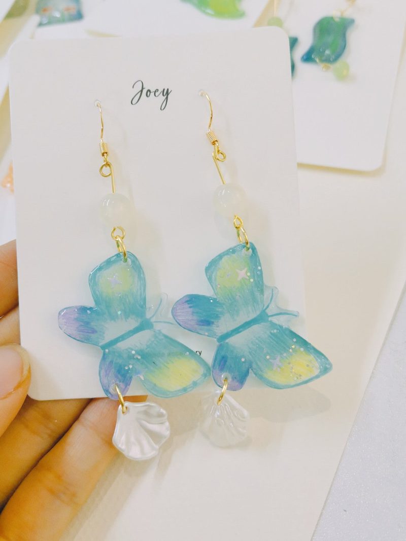 ButterflyShrinkPlasticEarring5