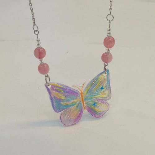 ButterflyShrinkPlasticNecklace3