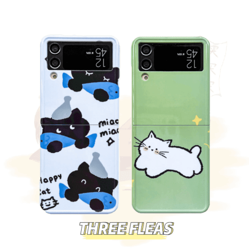 CartonCuteCatGalaxyZ Flip3 4PhoneCase