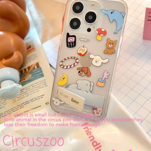 CartoonPuppyPrintedStandPhoneCase14