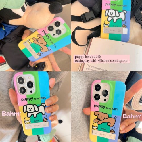 CartoonPuppyStandPhoneCase10