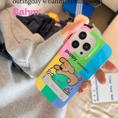 CartoonPuppyStandPhoneCase11