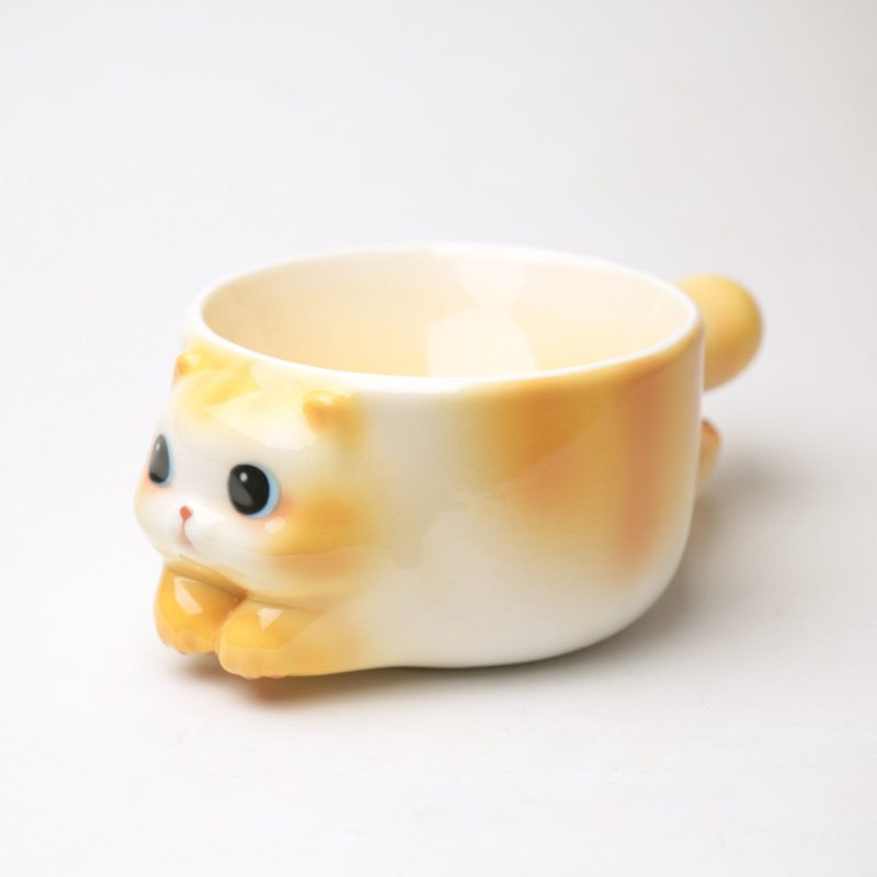 CeramicCat ShapedBowl4