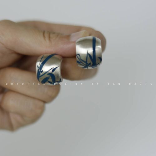 ChineseLacquerBambooEarringsRing10