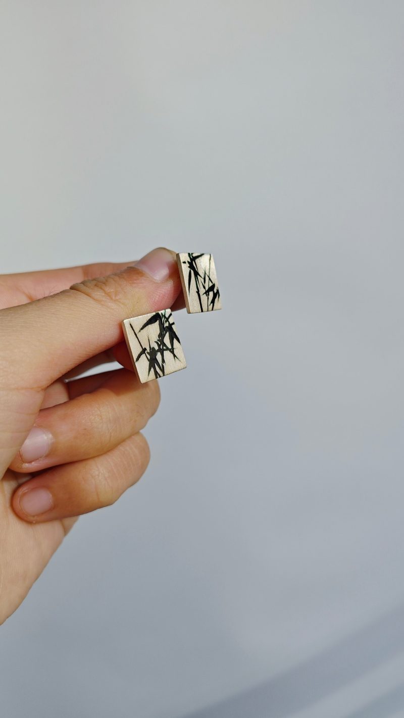 ChineseLacquerBambooSquareStuds6