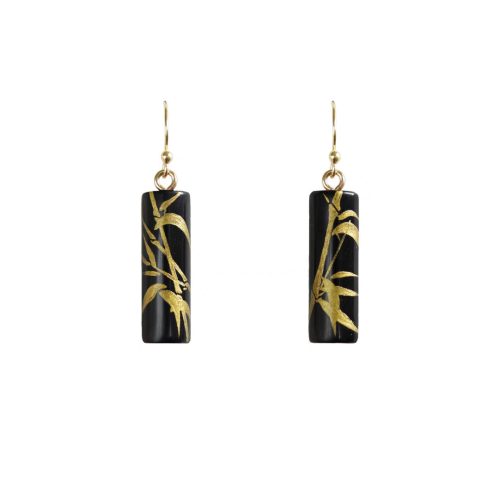 ChineseLacquerBambooWoodenEarrings10