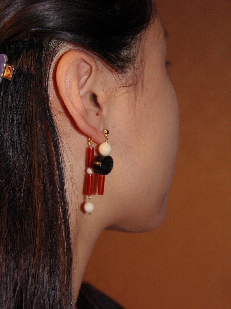 Chinoiserie AuspiciousSnowHarvestEarrings7