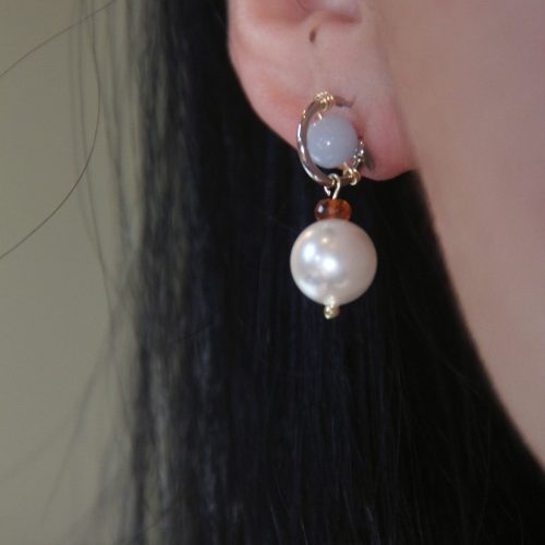 Chinoiserie BabyBluePearlEarrings7