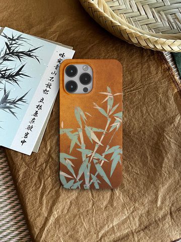 Chinoiserie BambooPrintedGoldenPhoneCase4 ad31fe45 4834 453b ab42