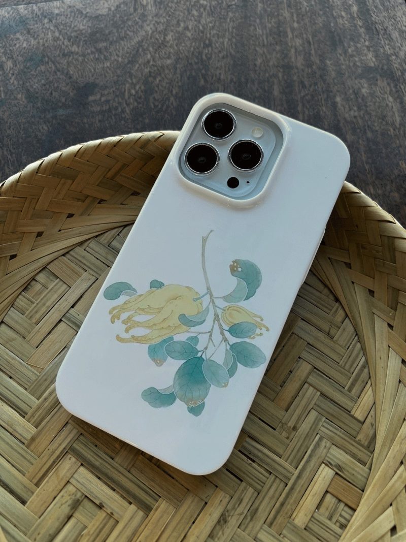 Chinoiserie BergamotPrintedPhoneCase2