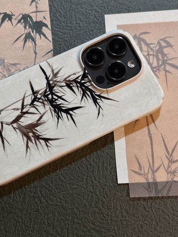 Chinoiserie BlackBambooPrintedPhoneCase2 3777340e 7fa4 475f a518