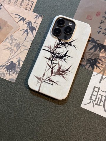 Chinoiserie BlackBambooPrintedPhoneCase5 64d5a6af adc1 44b3 b935