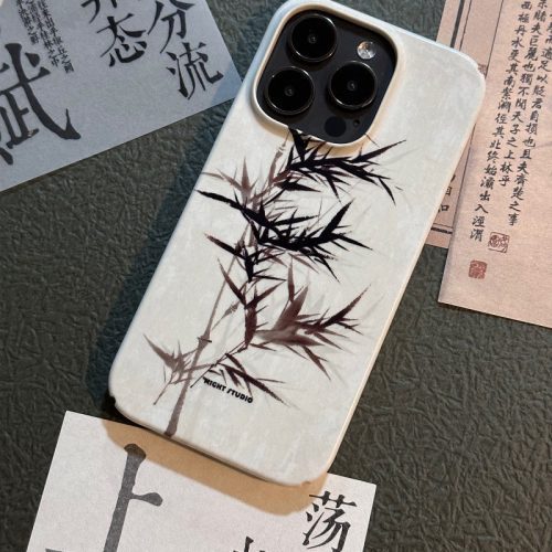 Chinoiserie BlackBambooPrintedPhoneCase7 7a992e58 ce24 42dd 8b35 ff43146202c1