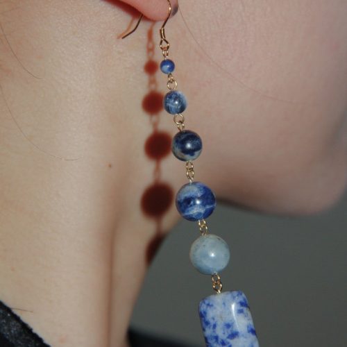 Chinoiserie BlueBeadedDropEarrings6