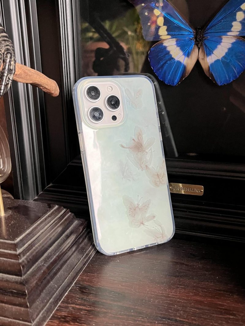 Chinoiserie BlueButterflyPhoneCase10