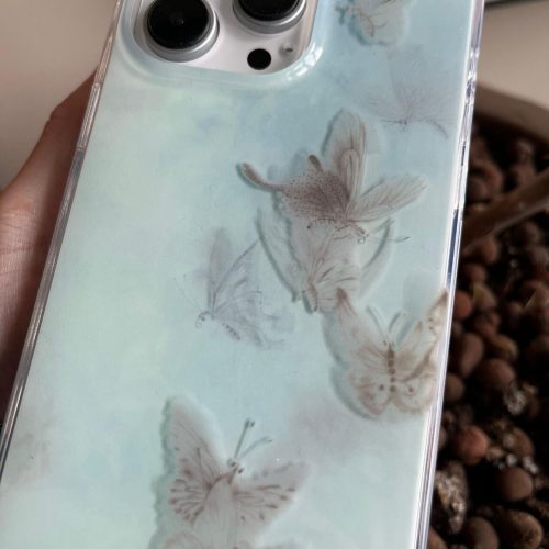 Chinoiserie BlueButterflyPhoneCase3