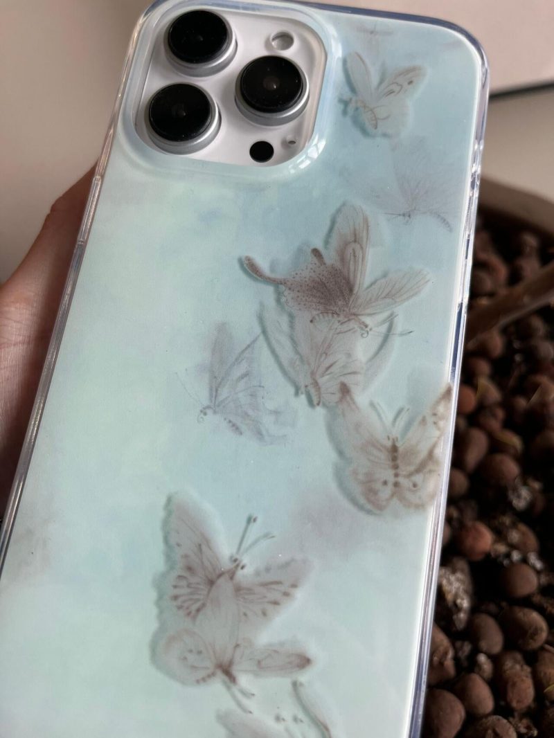 Chinoiserie BlueButterflyPhoneCase3