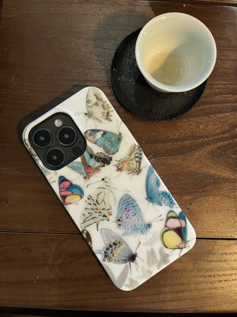 Chinoiserie ButterfliesPrintedPhoneCase2