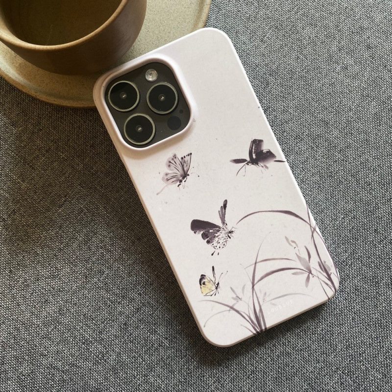 Chinoiserie ButterflyDancePrintedPhoneCase2