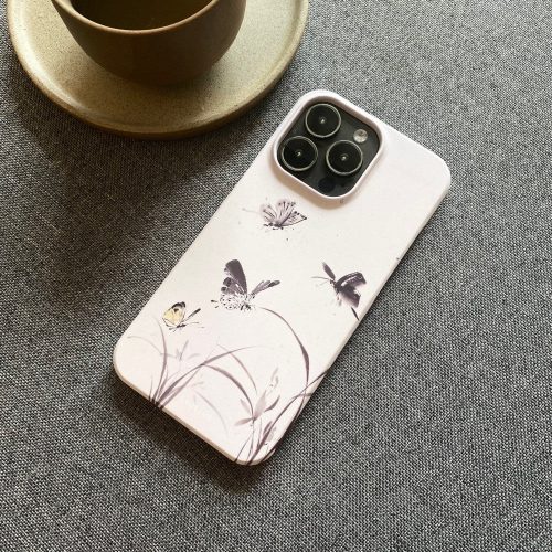 Chinoiserie ButterflyDancePrintedPhoneCase3