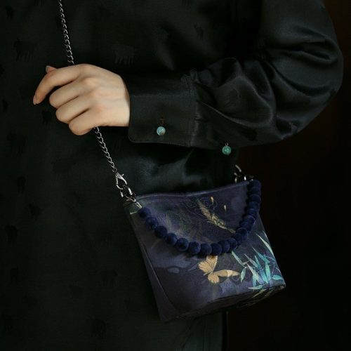 Chinoiserie ButterflySilkCrossbodyBag7