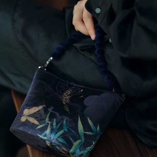 Chinoiserie ButterflySilkCrossbodyBag8