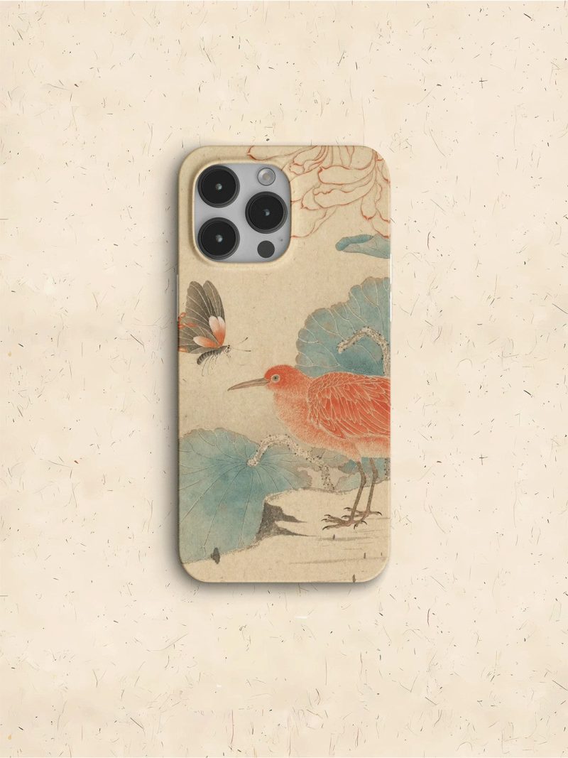 Chinoiserie ButterflyandBirdPrintedPhoneCase3