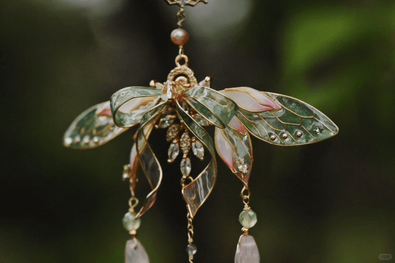 Chinoiserie CicadaNecklace1