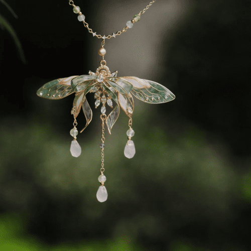 Chinoiserie CicadaNecklace2