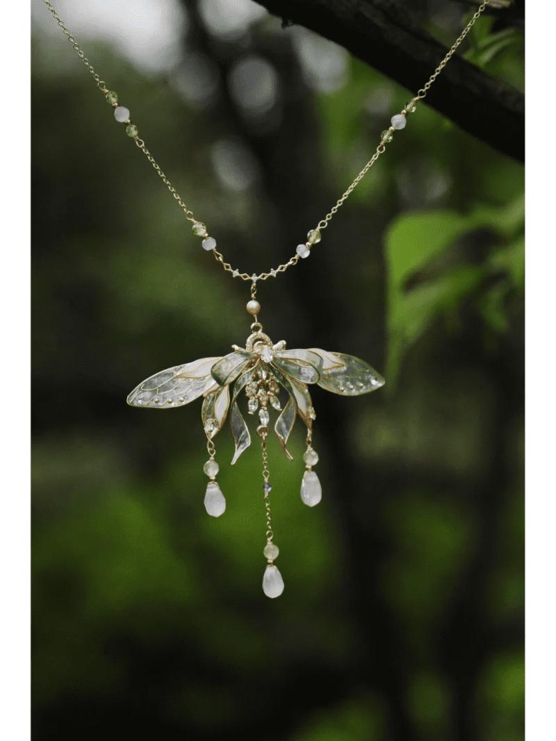 Chinoiserie CicadaNecklace3