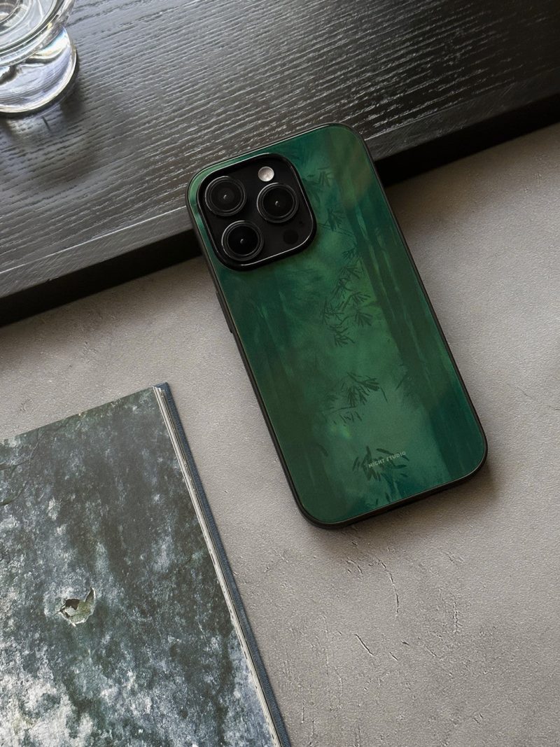 Chinoiserie DeepBambooForestPhoneCase2