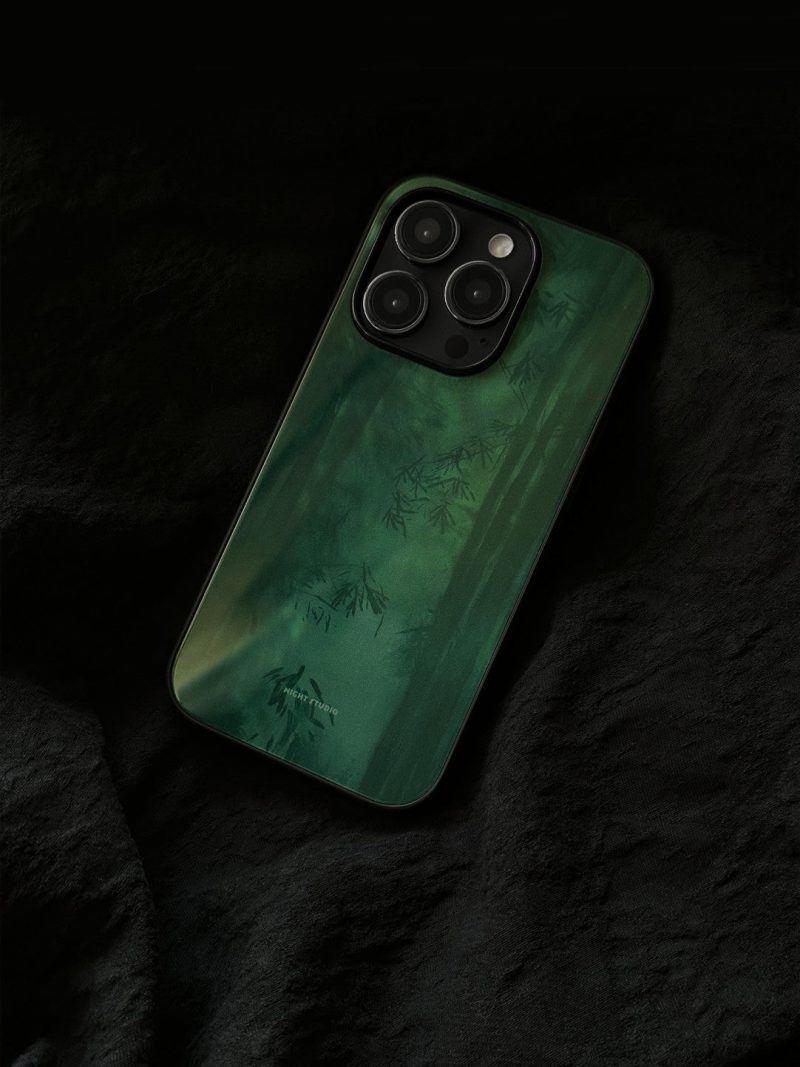 Chinoiserie DeepBambooForestPhoneCase3