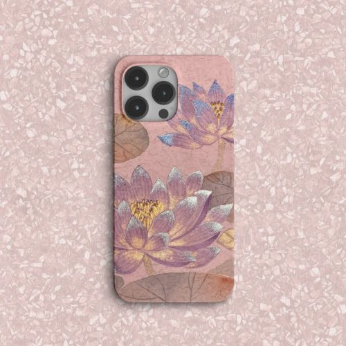 Chinoiserie ElegantLotusPrintedPhoneCase