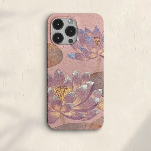 Chinoiserie ElegantLotusPrintedPhoneCase3