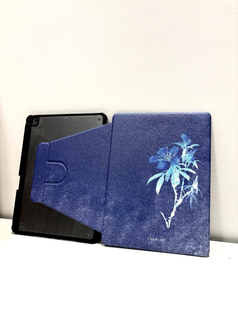 Chinoiserie FlowerPrintedBlueiPadCase3