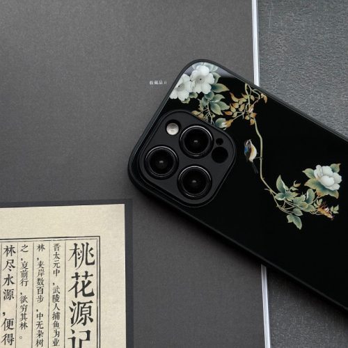 Chinoiserie FlowersandBirdsPrintedPhoneCase7