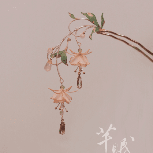 Chinoiserie FuchsiaHairpin4