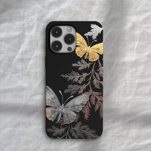 Chinoiserie GoldSilverButterflyPrintedPhoneCase3 1f0f0c7f 51c8 4710 a857 3c5784d9e688