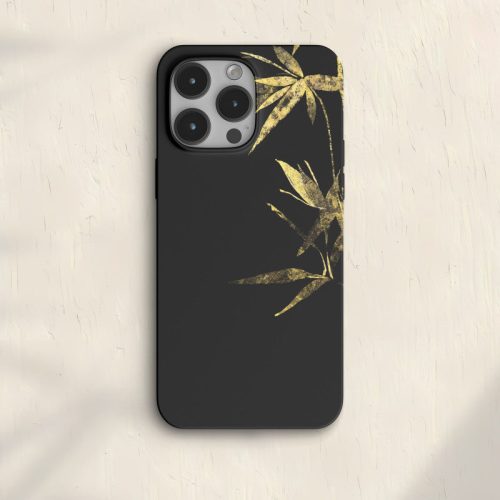 Chinoiserie GoldenBambooPrintedPhoneCase3