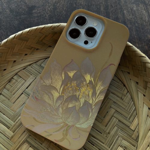 Chinoiserie GoldenLotusBloomPrintedPhoneCase7