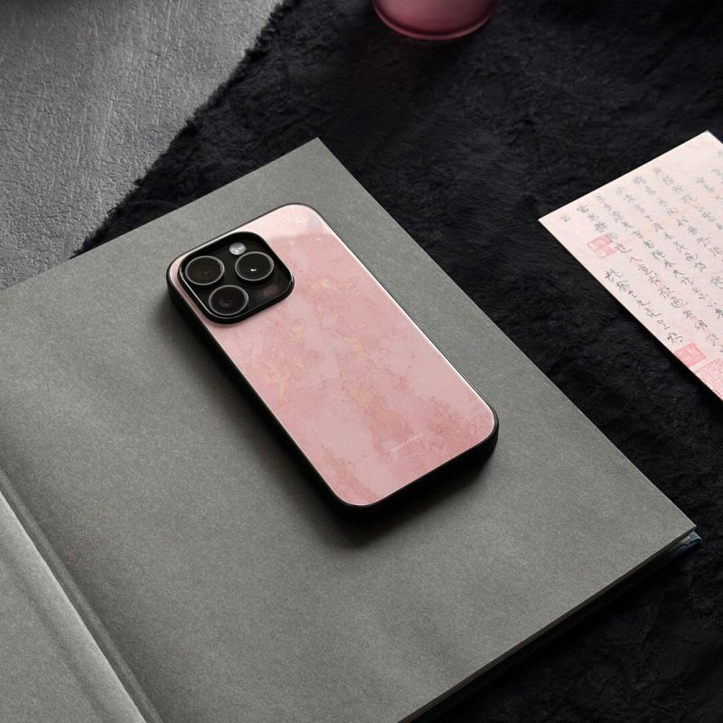 Chinoiserie GoldenPinkPhoneCase3