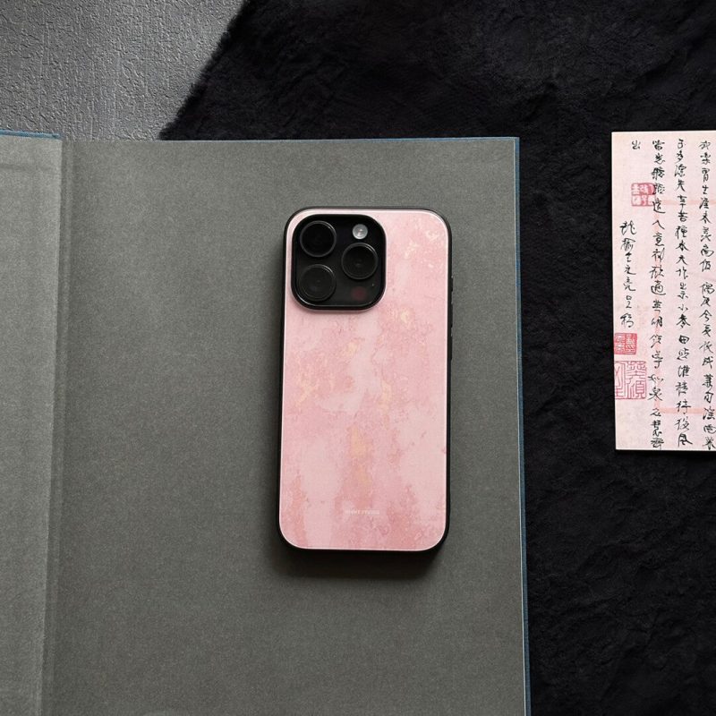 Chinoiserie GoldenPinkPhoneCase4