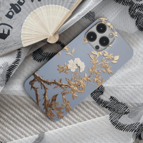 Chinoiserie GoldenTreePrintedPhoneCase3