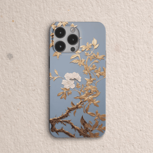 Chinoiserie GoldenTreePrintedPhoneCase4