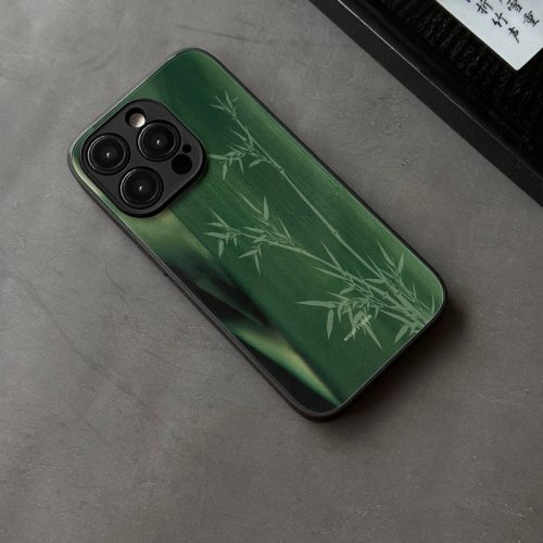 Chinoiserie GreenBambooPrintedPhoneCase4