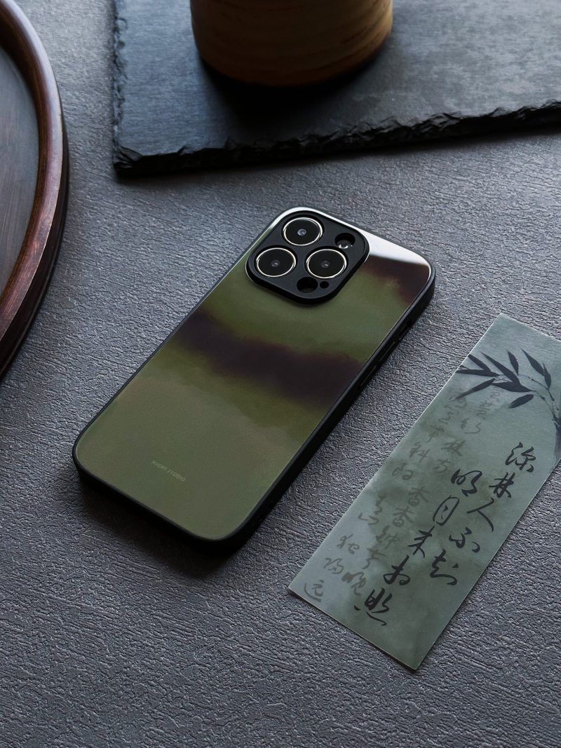 Chinoiserie GreenMountainMistPhoneCase8