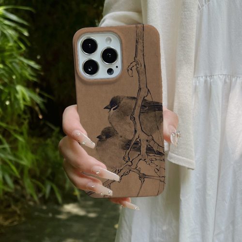 Chinoiserie HappySparrowPrintedPhoneCase1