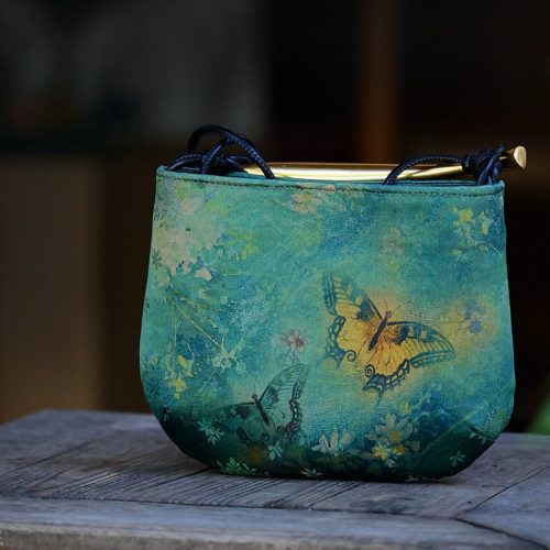 Chinoiserie LuxuryButterflySilkHandbag3