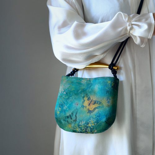 Chinoiserie LuxuryButterflySilkHandbag7