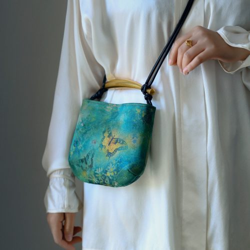 Chinoiserie LuxuryButterflySilkHandbag8